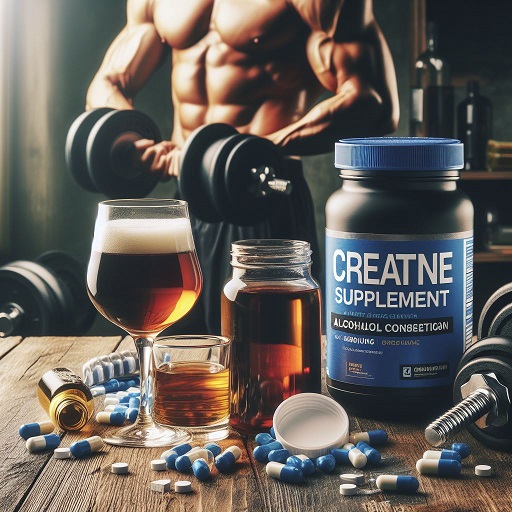 creatine and alcohol consumption in bodybuilding