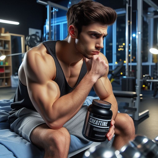 a fitness man who is thinking about get creatine supplement befor bed or after workout