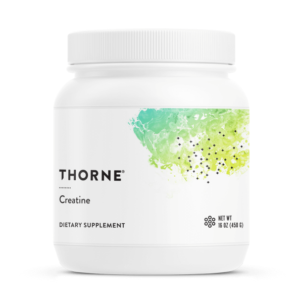 THORNE Creatine - Creatine Monohydrate, Amino Acid Powder - Support Muscles, Cellular Energy and Cognitive Function - Gluten-Free, Keto - NSF Certified for Sport - 16 Oz - 90 Servings